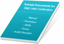 ISO 14001 Documents, ISO 14001 manual, ISO 14001 procedures, iso 14001 audit checklist